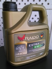 RAIDO Extra 5W-30 топливосберегающее полностью синтетическое моторное 